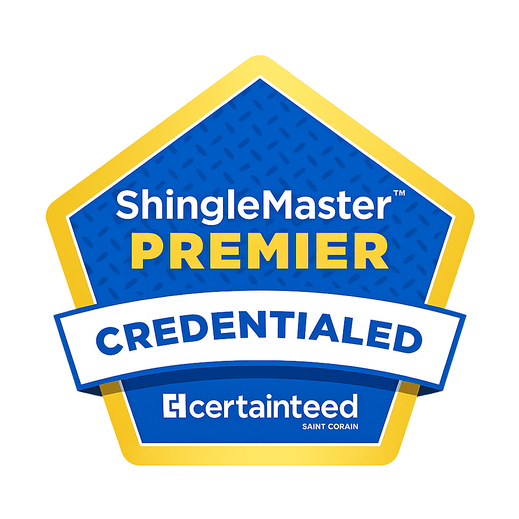 Select ShingleMaster Certainteed Premier emblem